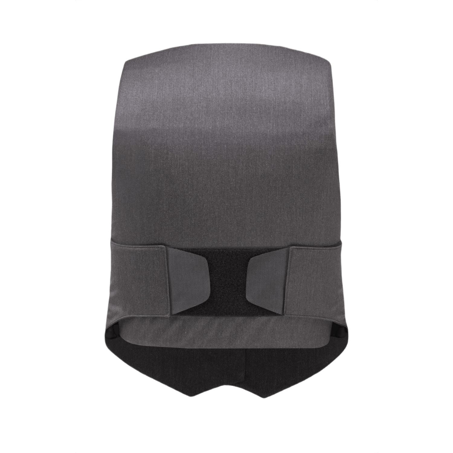 Anorak Rhodium® VIP I Stik & Skudsikker Vest i grå, designet til at give kropsdækning med hook & loop lukninger, set forfra