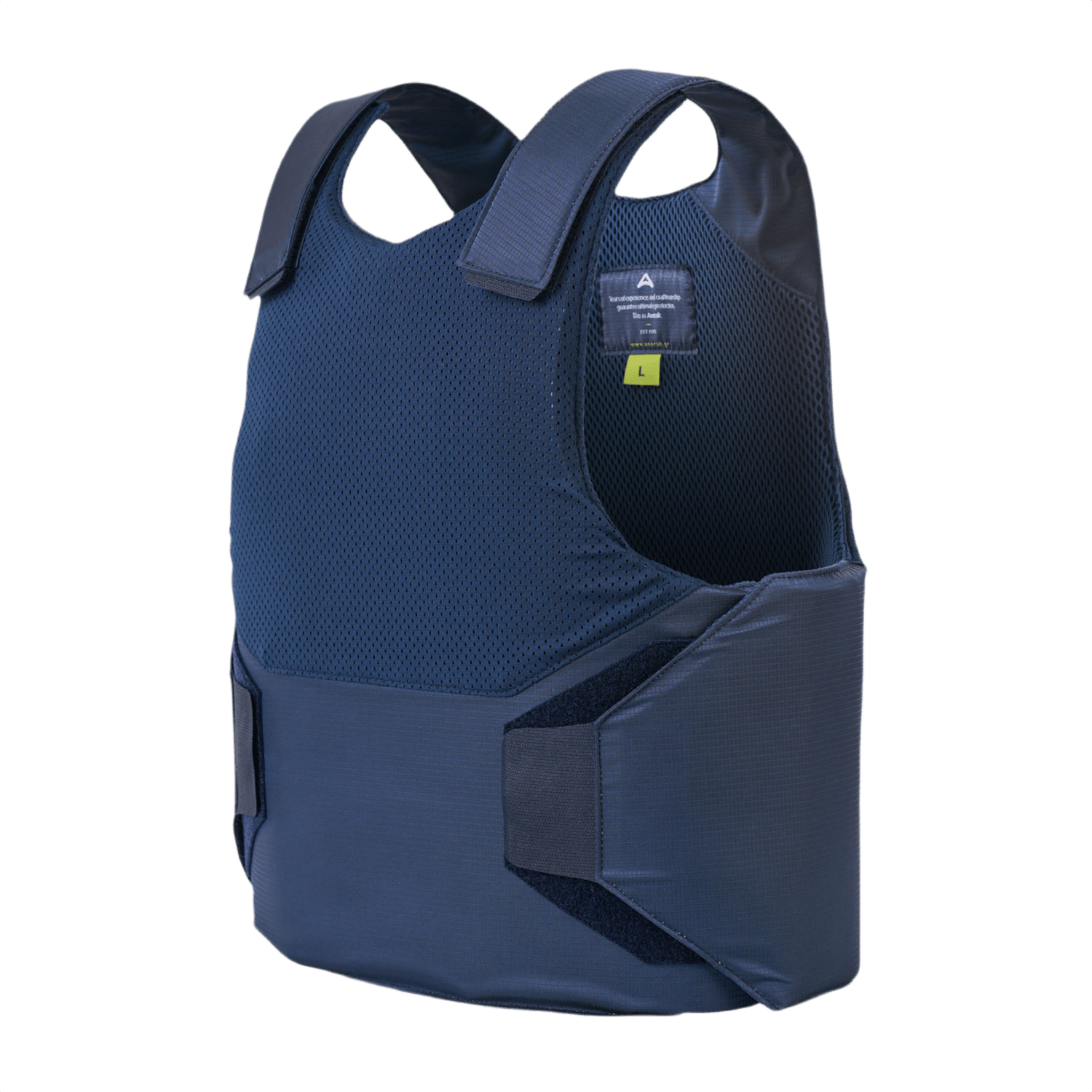 Anorak Rhodium® Concealable I Stik & Skudsikker Vest, niveau IIIA-beskyttelse, diskret og let design til beskyttelse under tøj.