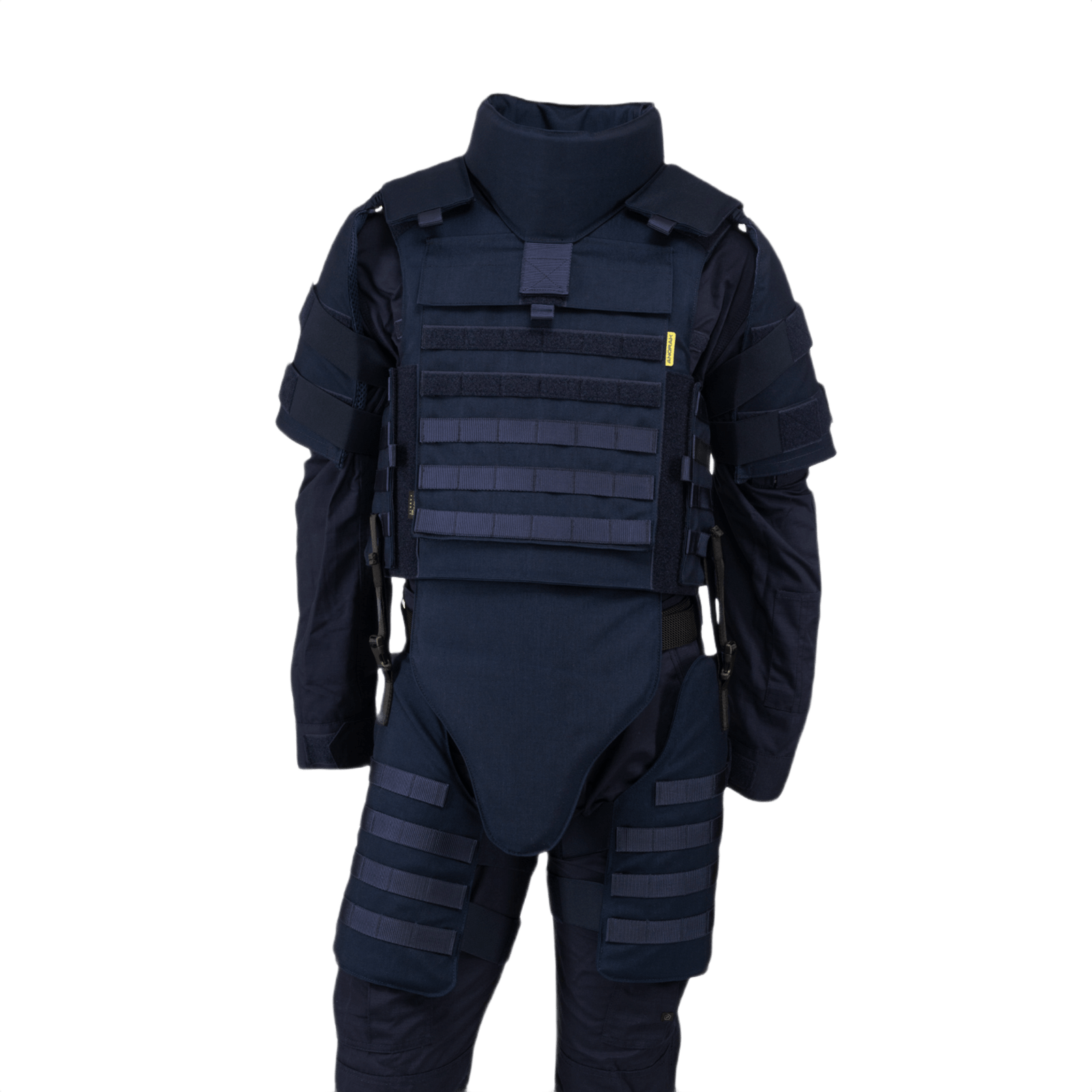 Anorak Titanium® Tactical II - full set softbody-vest med NIJ Level IIIA-beskyttelse og tilpasning for politiets specialstyrker.