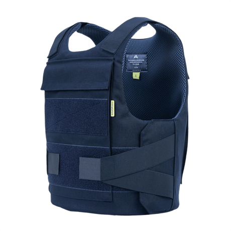 Anorak Titanium® Duty I Stik & Skudsikker Vest, Level IIIA beskyttelse i sort design, ideal til politibetjente og sikkerhedspersonale