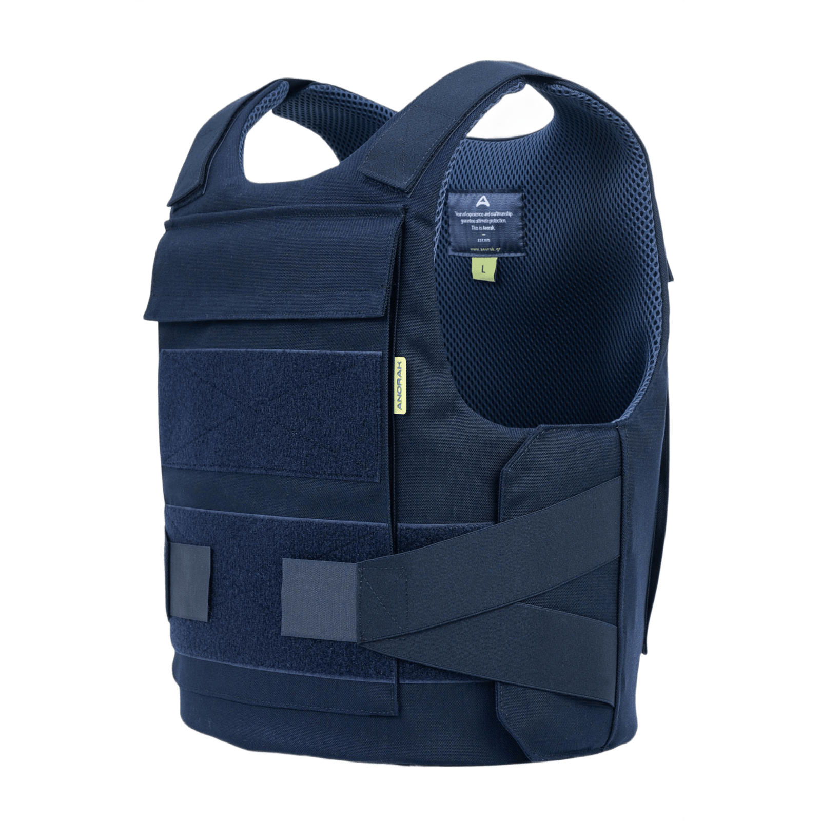 Anorak Chromium® Duty I Skudsikker Vest, Level IIIA beskyttelse, let og komfortabel med CORDURA® og Coolmax® teknologi.