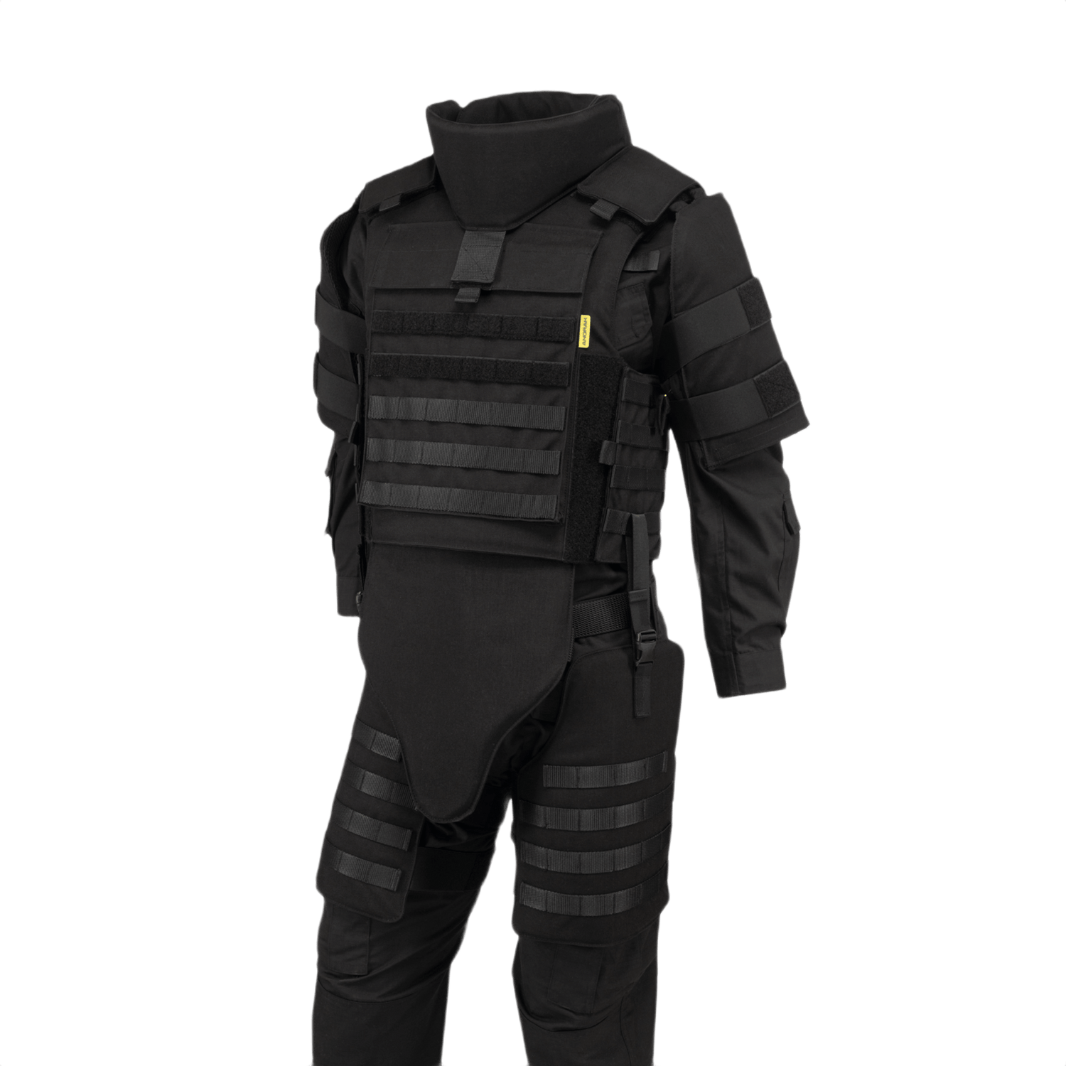 Anorak Chromium® Tactical II – fuldt sæt soft body armor vest med maksimal IIIA-beskyttelse fra NIJ 0101.04 STD til specialstyrker.