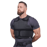 EA Impact - NIJ Level IV Bundle - Skud & Stiksikker Vest i sort med traumeplader, professionel kropsbeskyttelse, galleri position 1.