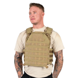 Elite Armor Plate Carrier Khaki.