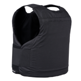 Elite Armor Impact stik og skudsikker vest - set bagfra med lomme til traumeplader