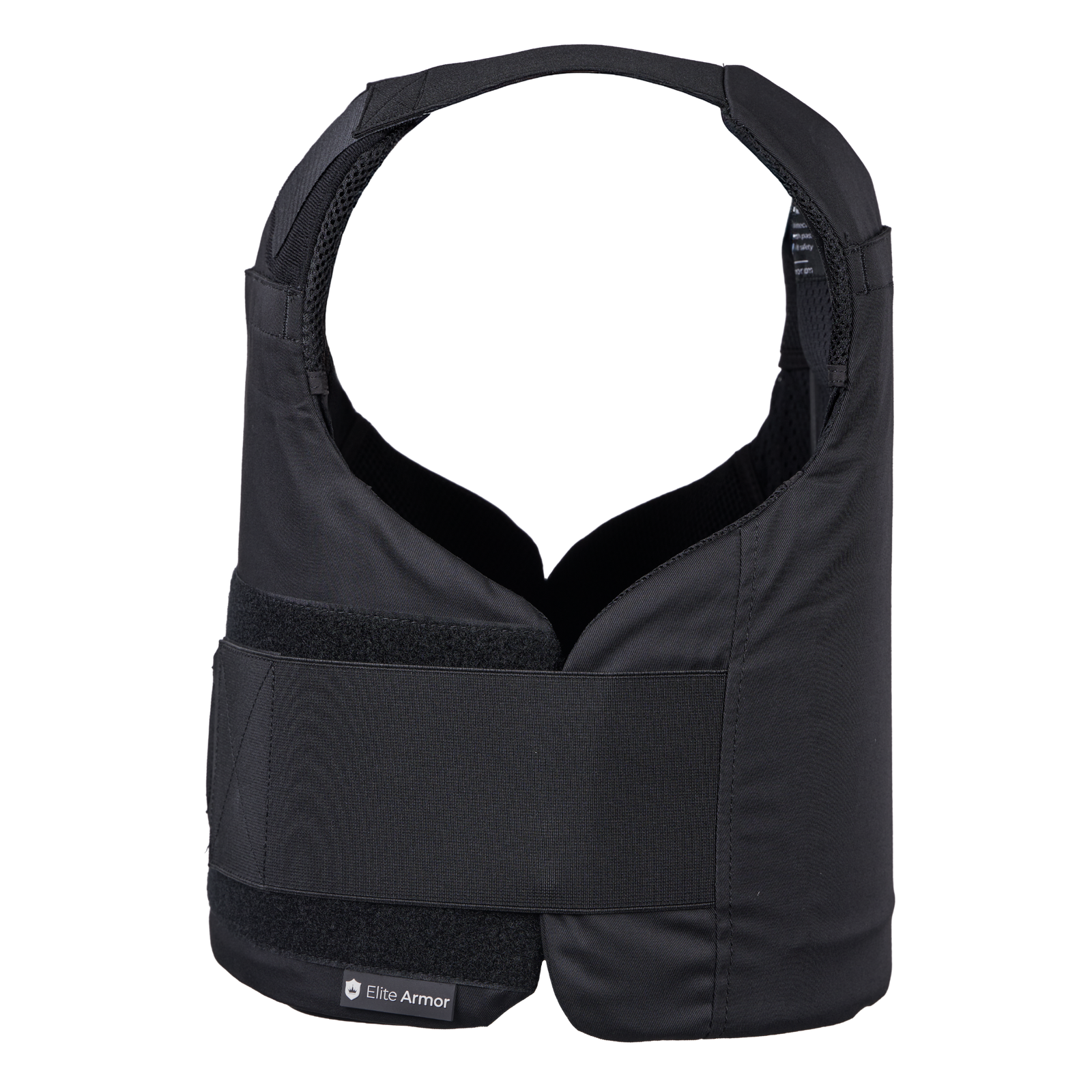 Elite Armor Impact stik og skudsikker vest - set fra siden