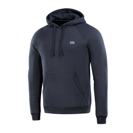 M-Tac Hættetrøje Cotton Raglan i navy med raglanærmer, løs pasform og 100% bomuld til hverdagsbrug og aktiv livsstil. Komfort og stil.