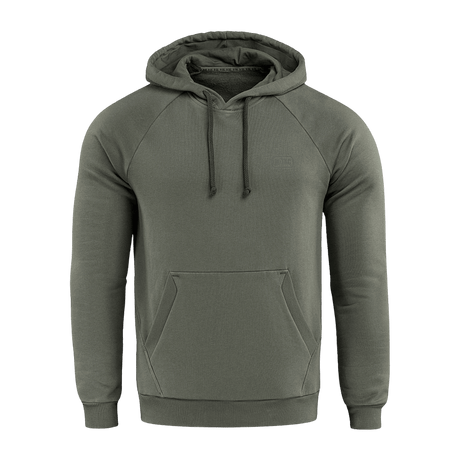 M-Tac Hættetrøje Cotton Raglan i grøn, komfortabel og alsidig med raglanærmer, perfekt til hverdagsbrug og aktiv livsstil.