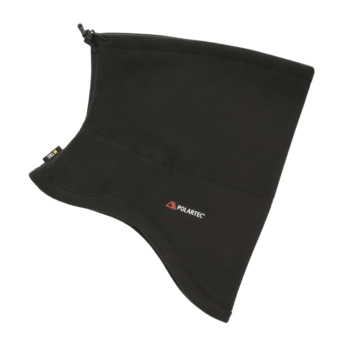 M-Tac Anatomisk Tube Scarf med Snor Polartec i sort fleece, alsidigt og varmt, perfekt til beskyttelse mod vind og vejr.