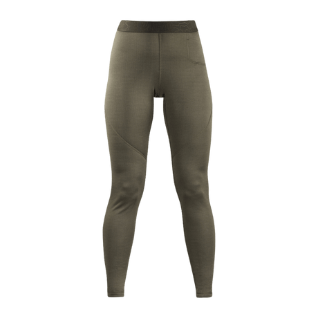 Alt Tag: M-Tac Fleece Termobukser Delta Level 2 Lady til kvinder, varmeisolerende fleecebukser til vintervejr, anatomisk design, grøn farve.