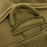 Detalje af M-Tac Handsker Assault Tactical Mk.6 med forstærket løkke og syntetisk ruskind, perfekt til taktisk brug.