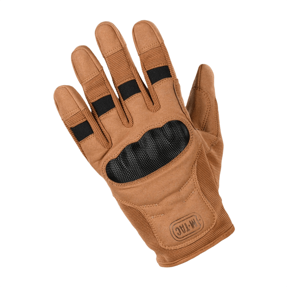 M-Tac Handsker Assault Tactical Mk.6 med syntetisk ruskind, forstærkede kno-pads og non-slip håndflade til taktisk brug.