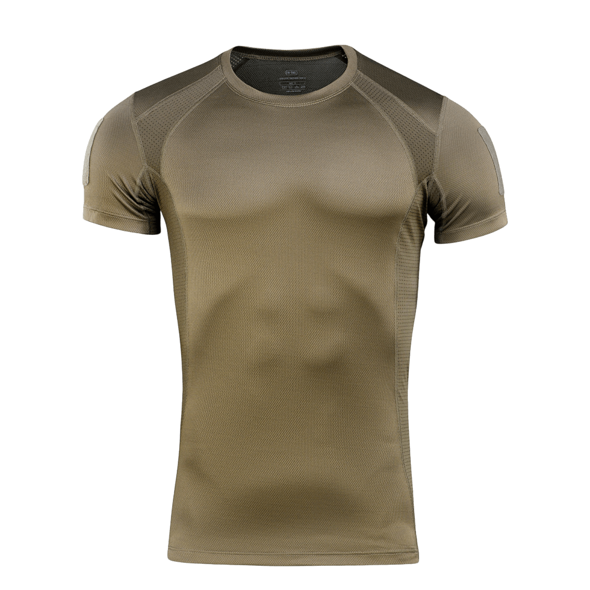 Olive M-Tac Athletic Tactical Gen.II T-shirt – funktionel t-shirt for outdoor and military use, showing front view with short sleeves.