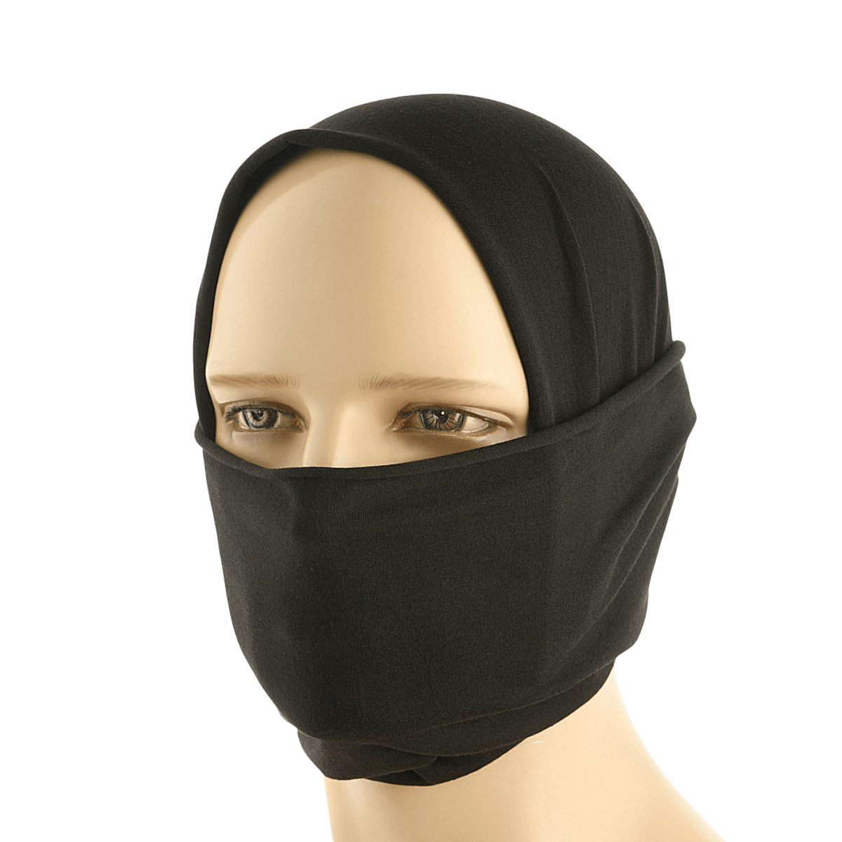 M-Tac Bomuld Tube Scarf anvendt som balaclava, multifunktionelt tilbehør i 100% bomuld. Ideel til aktiv fritid og taktisk brug.