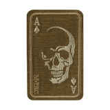 M-Tac Patch Face of War (Broderi) med kraniemotiv på Cordura 500D. Inspireret af Vietnamkrigens 'card of death'. Passer til tøj og udstyr.