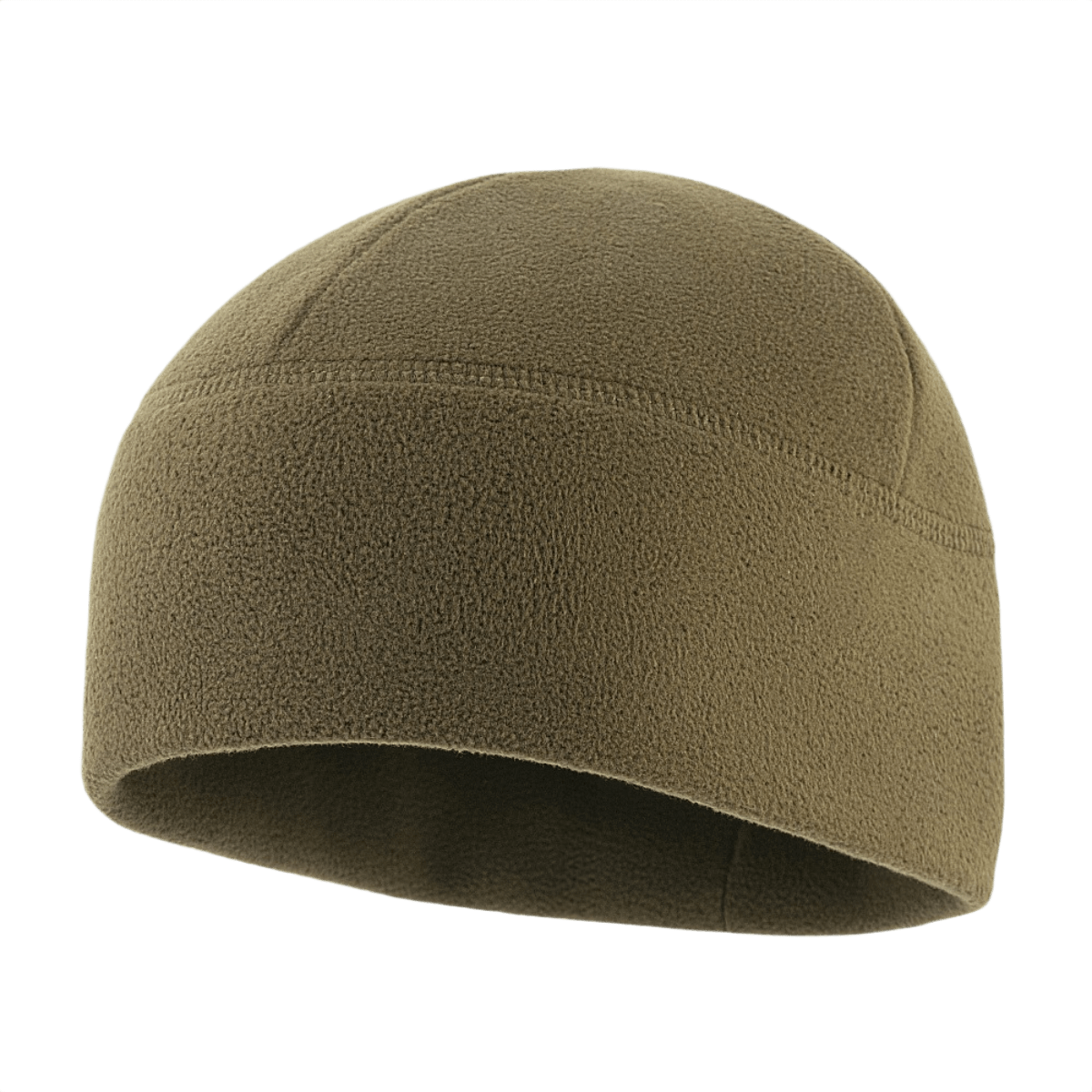 M-Tac Watch Cap Elite Fleece Beanie Hat i fleecemateriale, let og varm til koldt vejr, perfekt til taktisk brug og vinteraktiviteter, brun farve