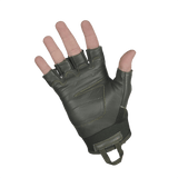 M-Tac Fingerløse Handsker Assault Tactical Mk.4 med forstærket læderhåndflade for taktisk brug og våbenhåndtering, non-slip greb.