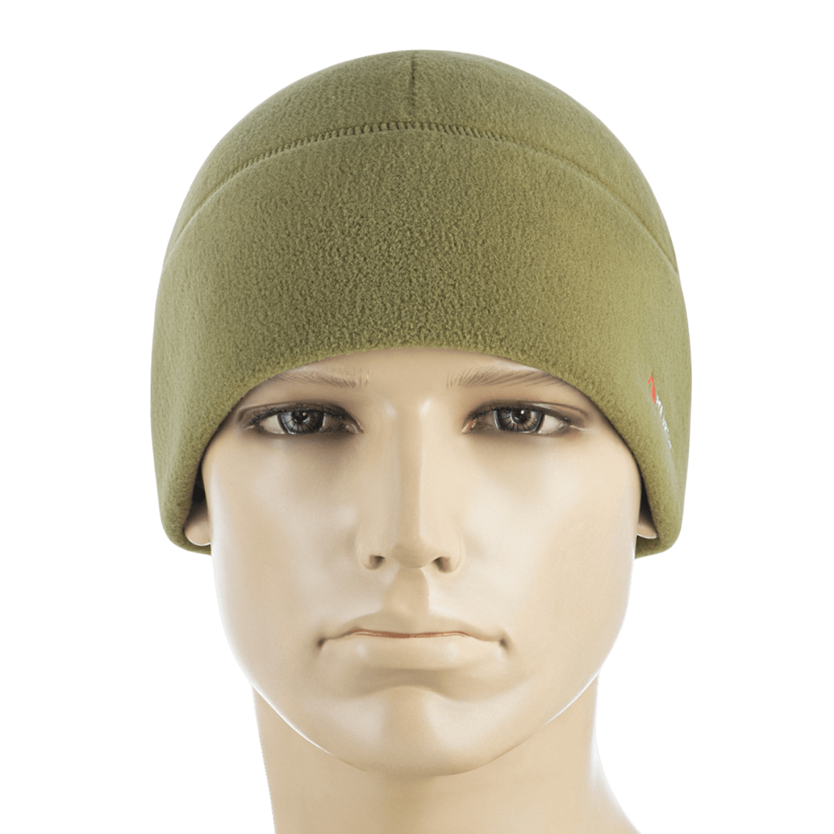 M-Tac Fleece Polartec Watch Cap i olivengrøn, lavet af holdbar Polartec 200 Series fleece, ideel til vinter og udendørs aktiviteter.
