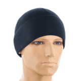 M-Tac Fleece Watch Cap Light Polartec vinterhue i sort fleece, viser lav profil og komfortable pasform. Ideel til koldt vejr.