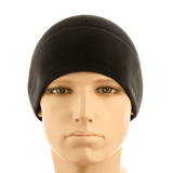 M-Tac Fleece Watch Cap Light Polartec vinterhue i sort, lavet af holdbar Micro Series fleece for varmeisolering og vindbeskyttelse.