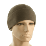 M-Tac Fleece Watch Cap Light Polartec i brun, en alsidig vinterhue lavet af slidstærk Polartec Micro Series fleece, ideel til vinterbrug.