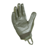 M-Tac Handsker Assault Tactical Mk.4 med forstærket læderhåndflade og velcro-lukning, ideel til våbenhåndtering.