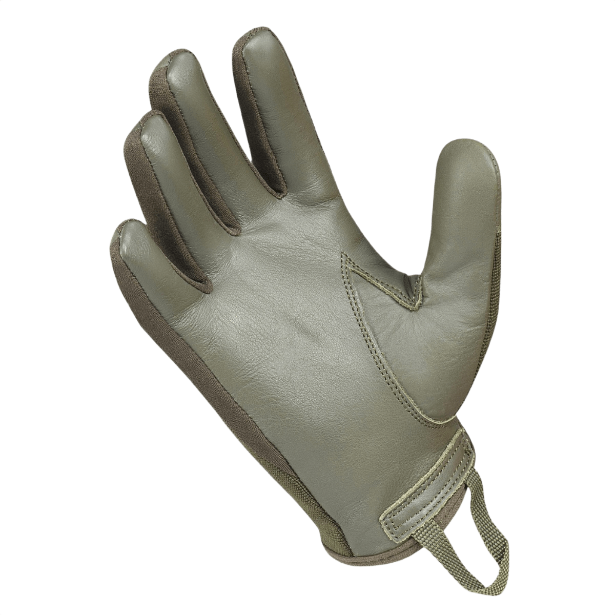 M-Tac Handsker Police med syntetiske materialer og læder for holdbarhed og komfort, ideel til politi og sikkerhedsarbejde.