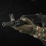 M-Tac Handsker Police med justerbar velcro og polstrede aktive zoner til optimal bevægelsesfrihed i politi og sikkerhedsarbejde.