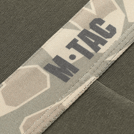 Nærbillede af M-Tac Herre Boxer 93/7 med camouflage mønster og bred elastik for komfort.