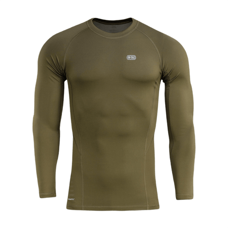 M-Tac Level I Polartec Thermal Shirt til vinter og lavsæson, baselayer, Power Dry materiale, anatomisk pasform, flade sømme.