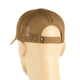 Bagsiden af M-Tac Mesh Flex Ripstop Baseball Cap med Velcro med justerbar rem og mesh-panel.