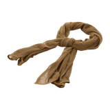 M‑Tac Mesh Tørklæde i beige, let og multifunktionel, perfekt til camouflage eller som almindeligt tørklæde. Størrelse 180 x 90 cm.