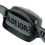 M-Tac Pandelygte 4+1 LED med elastisk hovedrem, let plastikdesign og flere lysfunktioner.