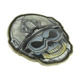 M-Tac Patch Emoji #5 - 3D PVC morale patch med Velcro, skildrer en sjov emoji med taktisk design. Perfekt til tøj eller udstyr, størrelse 6.5 cm.