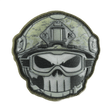 M-Tac Patch Emoji #1 med 3D-effekt, PVC-materiale og velcrofastgørelse, taktisk moralepatch, 6.5 cm størrelse.