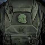 M-Tac Patch Operator 3D PVC på taktikrygsæk med realistisk design og Velcro, perfekt til tøj eller udstyr, størrelse 6x7 cm