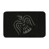 M-Tac Patch Ravneflag Laser Cut med sort ravn, symbol på krigslyst og sejr, velegnet til taktik eller uniform, Cordura materiale.