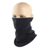 M-Tac Polartec Anatomic Tube Scarf i mørk fleece, slidstærkt og multifunktionelt tørklæde, der beskytter mod vind, velegnet som ansigtsmaske.