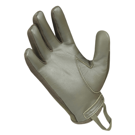 M-Tac Handsker Police med syntetiske materialer og læder for holdbarhed og komfort, ideel til politi og sikkerhedsarbejde.