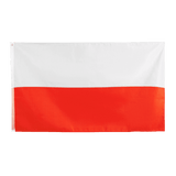 M-tac Polsk Orlogsflag med hvidt og rødt design, ideel til maritime begivenheder og samlinger.