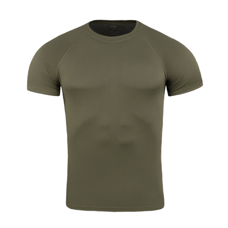 M-Tac T-Shirt Raglan Sweat-Wicking Tactical Summer, velegnet til varme dage og aktiv brug, hurtigtørrende polyester