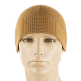 M-Tac Rip-Stop Fleece Hjelmliner i beige, let og varm til koldt vejr, designet til brug under hjelm eller alene, beskytter mod vind og kulde.