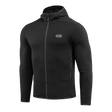 M-Tac Shadow Polartec Fleece Sweatshirt i sort, lavet af slidstærkt Power Stretch Pro fleece, med lav profil hætte. Perfekt til varmehue.