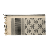 M-Tac Shemagh Tørklæde Pirate Skull med unikt dødningehovedmønster, 100% bomuld. Beskytter mod sol, sand og vind, taktisk brug.