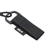 M-Tac Safety Cord med D-ring der forhindrer tab eller tyveri af udstyr som kniv, lygte eller radio med MOLLE-montering.