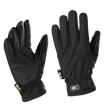 M-Tac Handsker Soft Shell Thinsulate handsker til udendørs brug, med læderforstærkninger og touchskærmsfunktion, sorte farve.