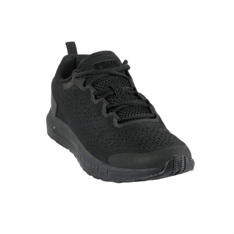 M-Tac Summer Pro Sneakers i sort, designet til hverdags- og let outdoor brug, med åndbart mesh, EVA-skum og gummisål for optimalt greb.