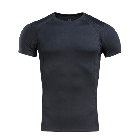 M-Tac T-Shirt Sweat-Wicking Athletic Gen.II i sort polyester, ideel til træning og hverdagsbrug med svedtransporterende teknologi.