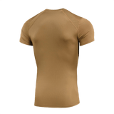 M-Tac T-Shirt Sweat-Wicking Athletic Gen.II i beige, perfekt til træning og hverdagsbrug, lavet af svedtransporterende polyester.
