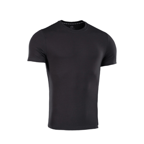 M-Tac T-shirt 93/7 i sort, 93% bomuld 7% elastan, holdbar og elastisk til hverdag og sport